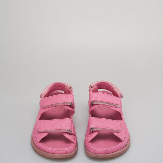 Chanel Coco Mark Dad Sandals Size 35.5