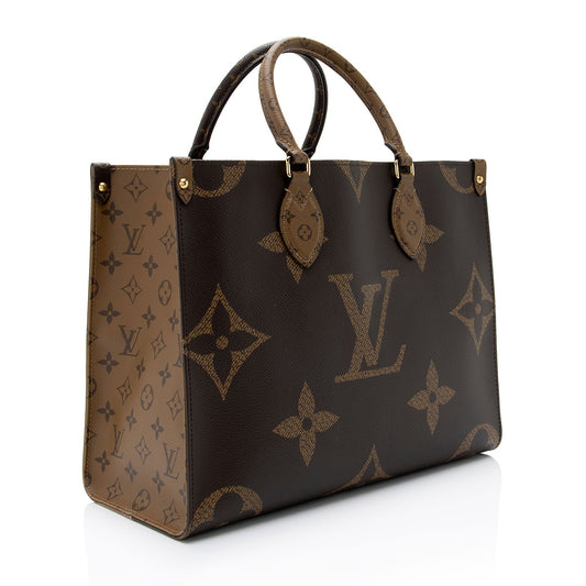 Louis Vuitton Giant Monogram Canvas Onthego MM Tote (qOGGJv)